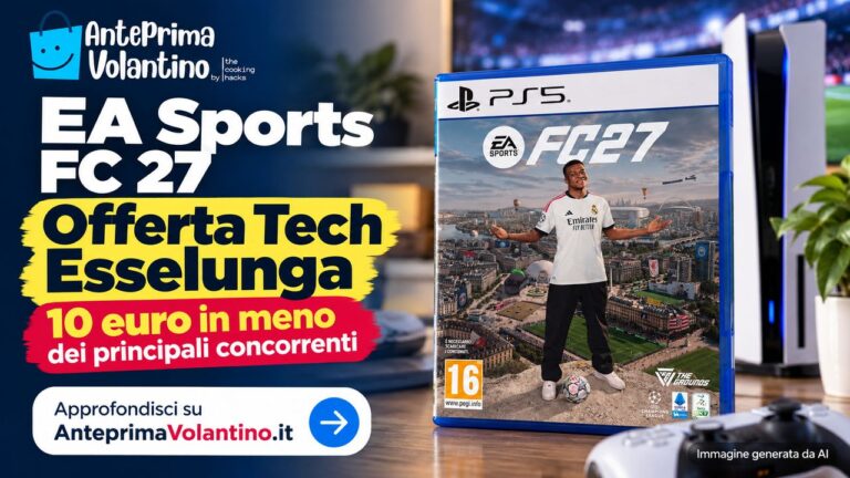 Esselunga EA Sports FC 27 per PS5, costa 10 euro meno dei principali concorrenti