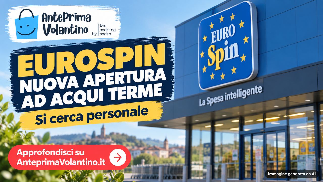 Eurospin Acqui Terme, offerte di lavoro per la nuova apertura con quattro profili cercati