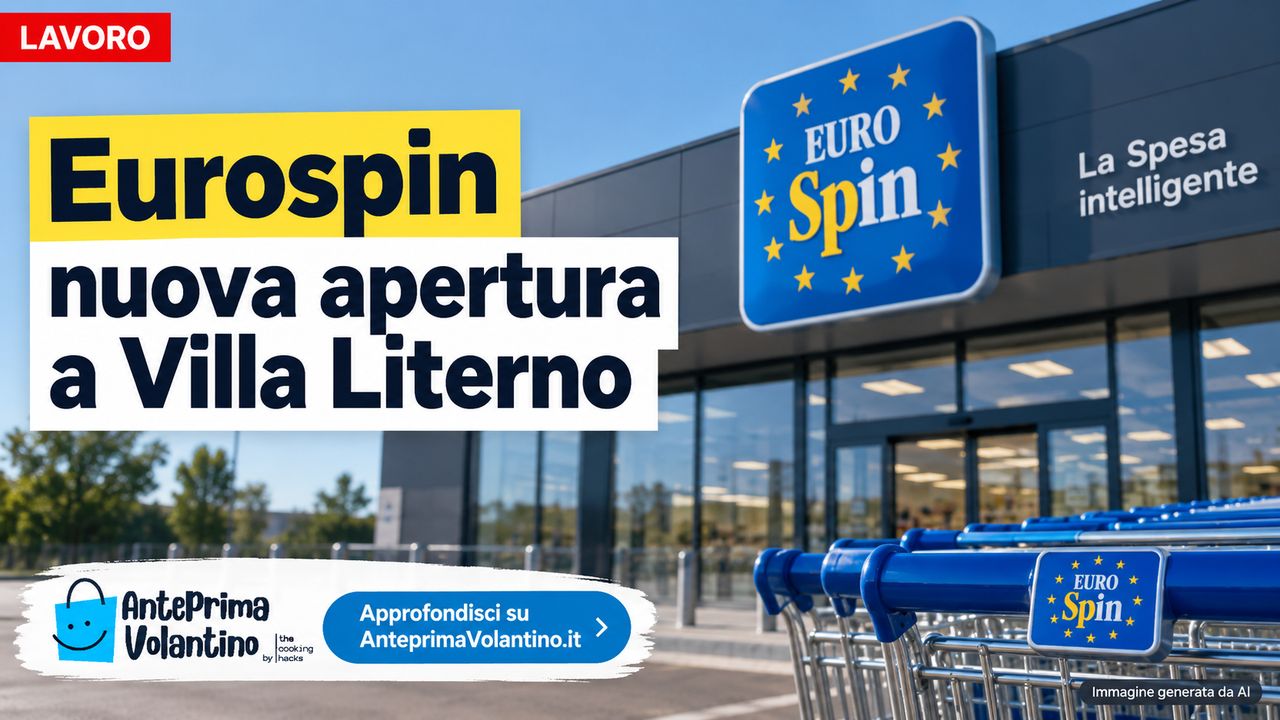 Eurospin lavora con noi a Villa Literno per la nuova apertura, cercasi addetti vendita, macellai e gastronomi