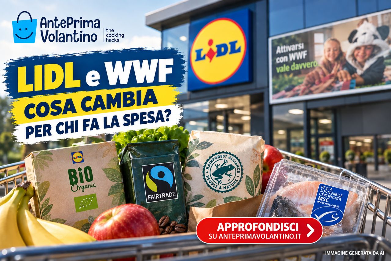 Lidl e WWF, cosa significa per chi fa la spesa: dalle certificazioni alle materie prime