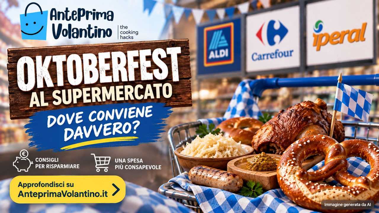 Oktoberfest al supermercato, come risparmiare tra ALDI, Carrefour e Iperal