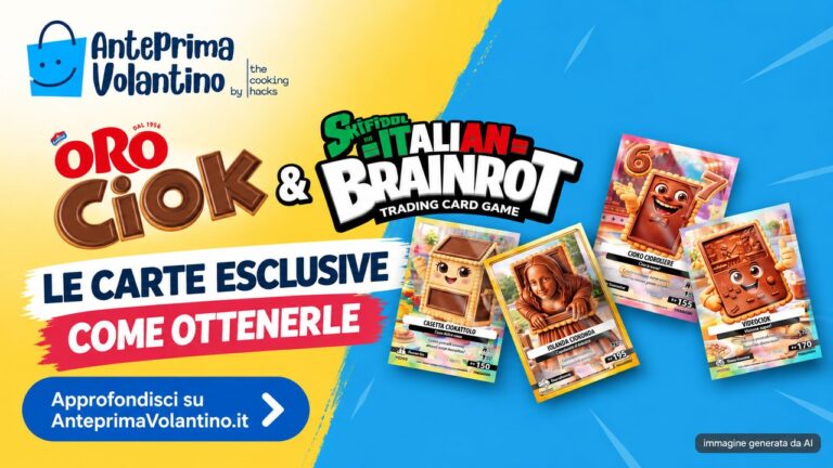 Oro Ciok Skifidol Italian Brainrot 2026, come ottenere le 4 carte Limited Edition