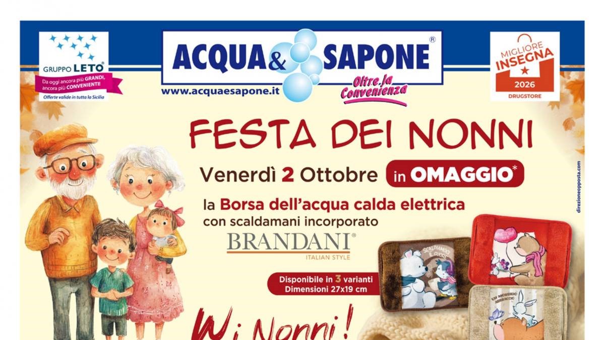 Volantino Acqua e Sapone Sicilia dal 21 settembre 2026