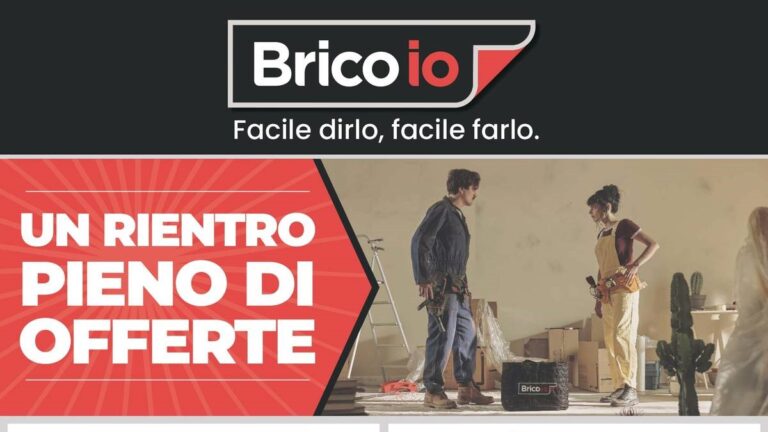 Volantino Brico io dal 3 settembre 2026