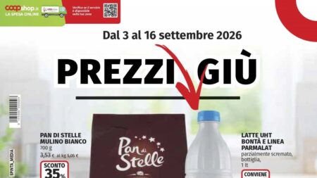 Volantino Coop dal 3 settembre 2026