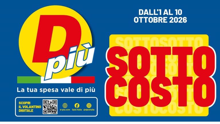 Volantino DPiù dal 1 ottobre 2026