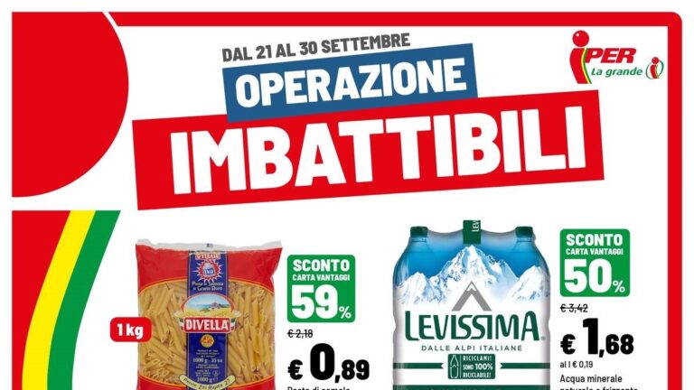 Volantino Iper dal 21 settembre 2026