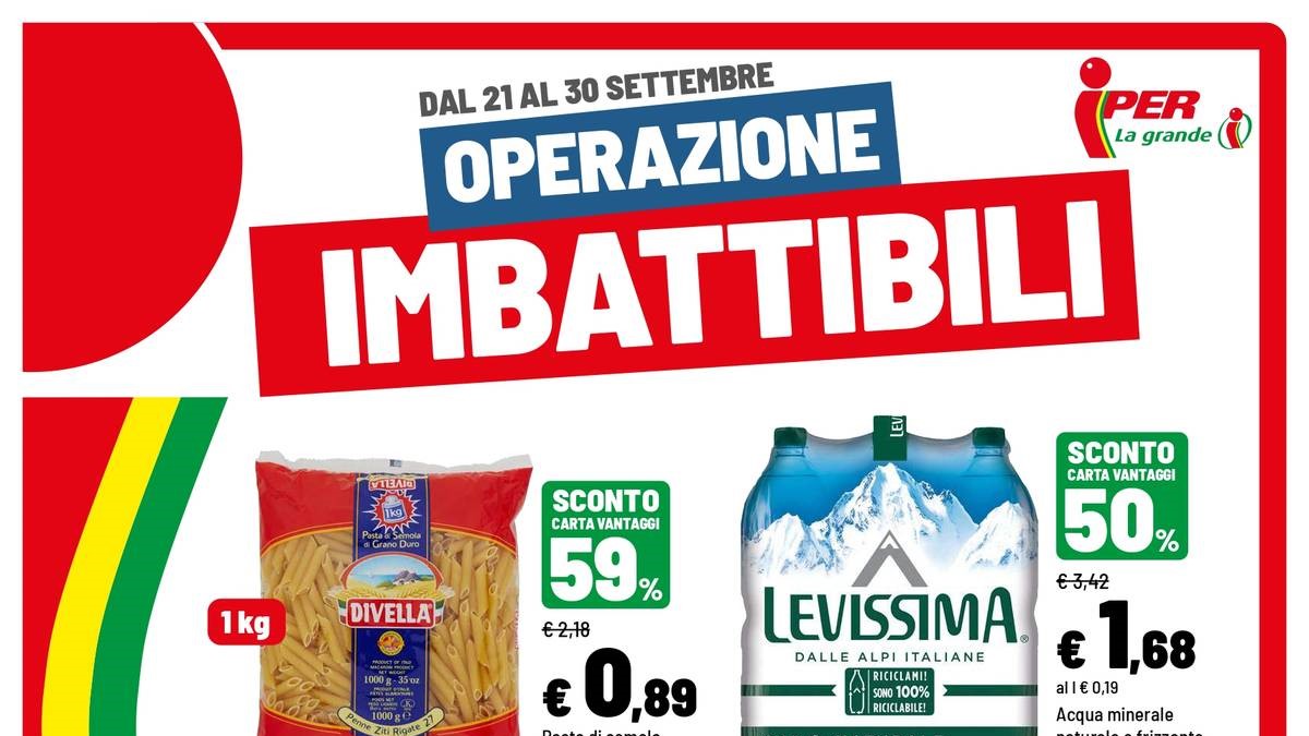 Volantino Iper dal 21 settembre 2026