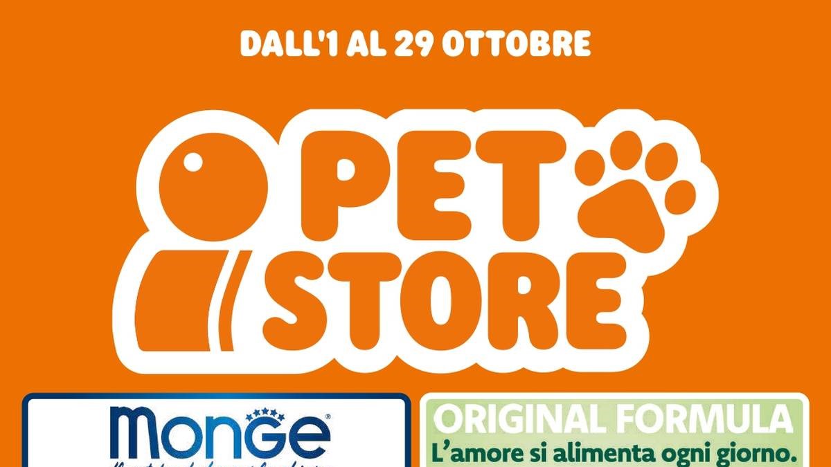 Volantino Iper Pet Store dal 1 ottobre 2026