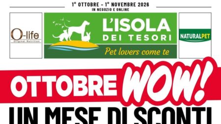 Volantino Isola dei Tesori Ottobre 2026