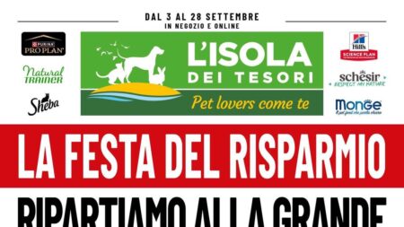 Volantino Isola dei Tesori Settembre 2026