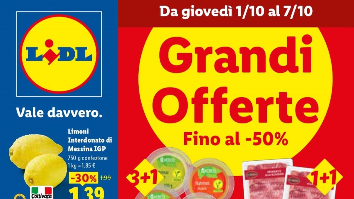 Volantino Lidl dal 1 ottobre 2026 con Halloween, grandi offerte e novità Parkside