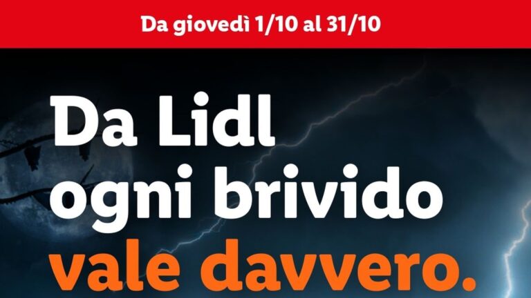 Volantino Lidl Halloween 2026