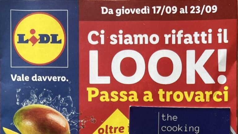 Volantino Lidl Milano Via Adriano 22 dal 17 settembre 2026 con il nuovo look e sconti oltre il 50%