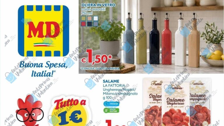 Volantino MD dal 22 settembre 2026 in anteprima