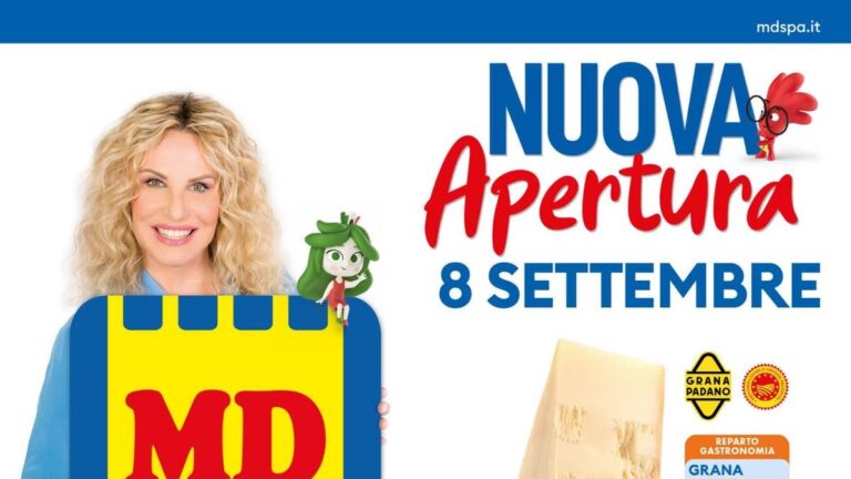 Volantino MD nuova apertura a Santo Stefano di Rogliano dal 8 settembre 2026