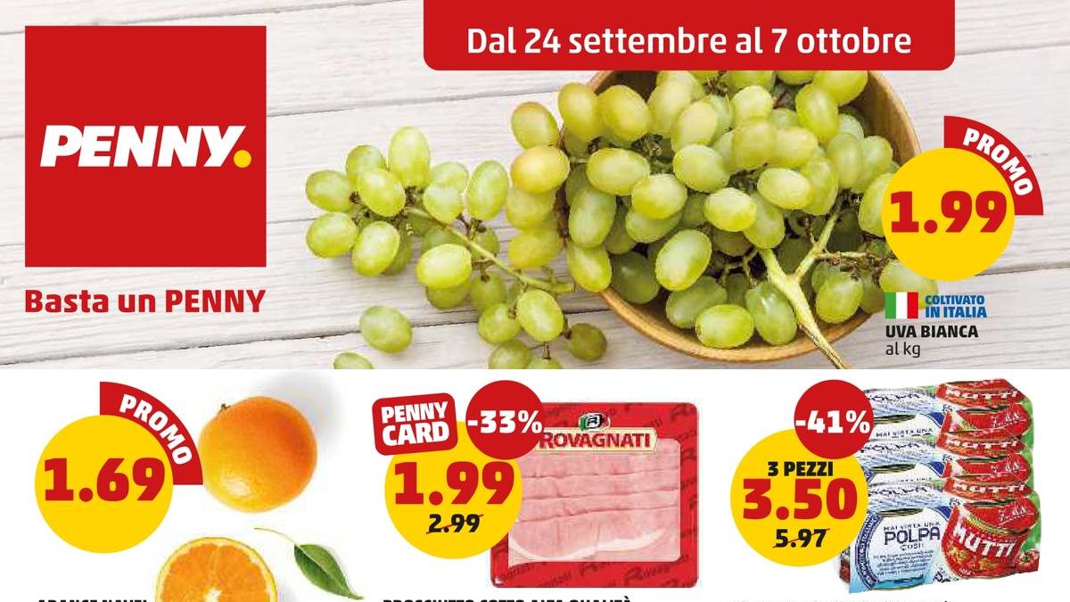 Volantino Penny dal 24 settembre 2026