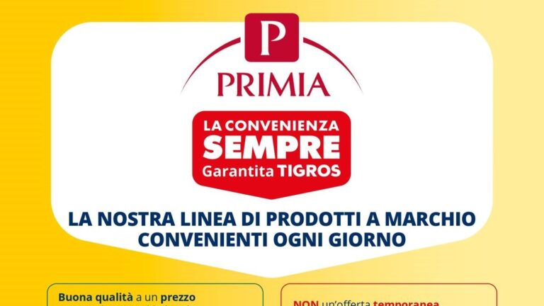Volantino Tigros Convenienza Sempre dal 2 settembre 2026