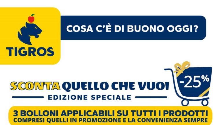 Volantino Tigros dal 16 settembre 2026, Sconta quello che vuoi e offerte Cura & Bellezza