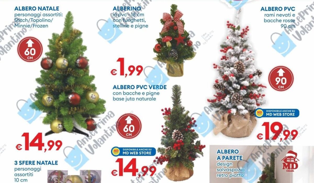 Alberelli decorativi MD