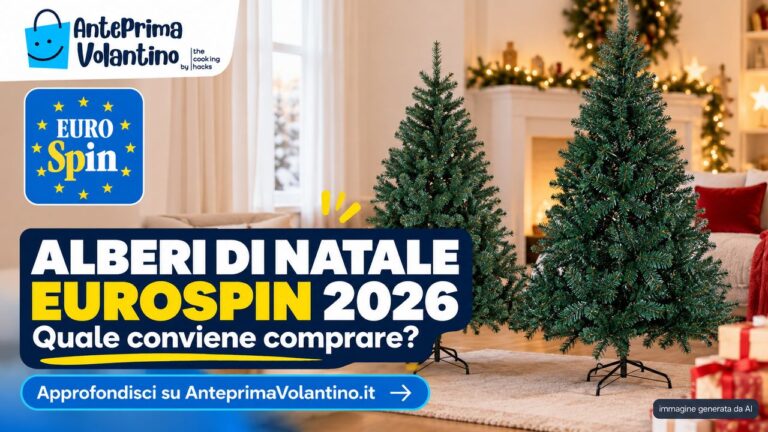 Alberi di Natale Eurospin 2026, quale conviene comprare?
