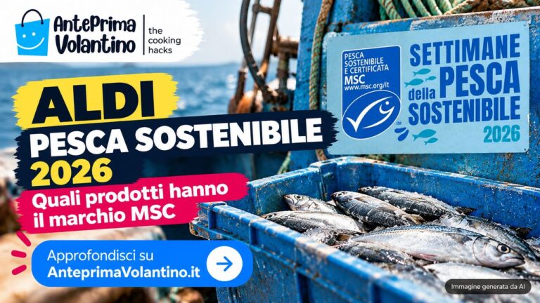 ALDI Settimana della Pesca Sostenibile 2026, quali prodotti hanno il marchio MSC