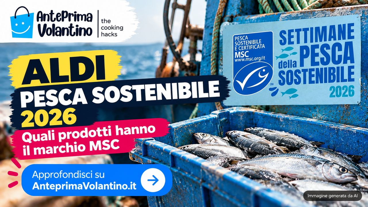ALDI Settimana della Pesca Sostenibile 2026, quali prodotti hanno il marchio MSC