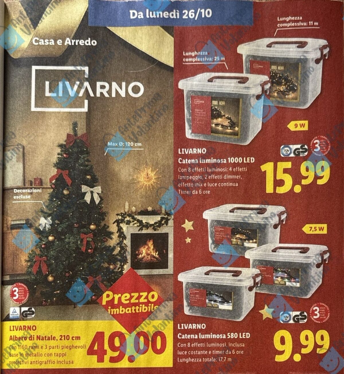 Albero di Natale Lidl 2026