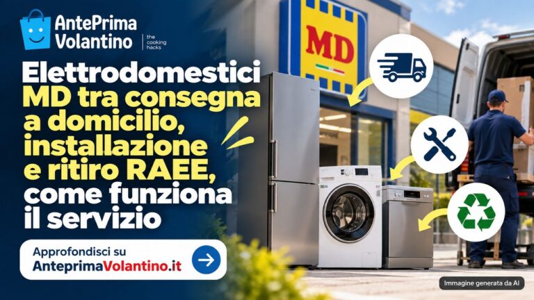 Elettrodomestici MD tra consegna a domicilio, installazione e ritiro RAEE, come funziona il servizio