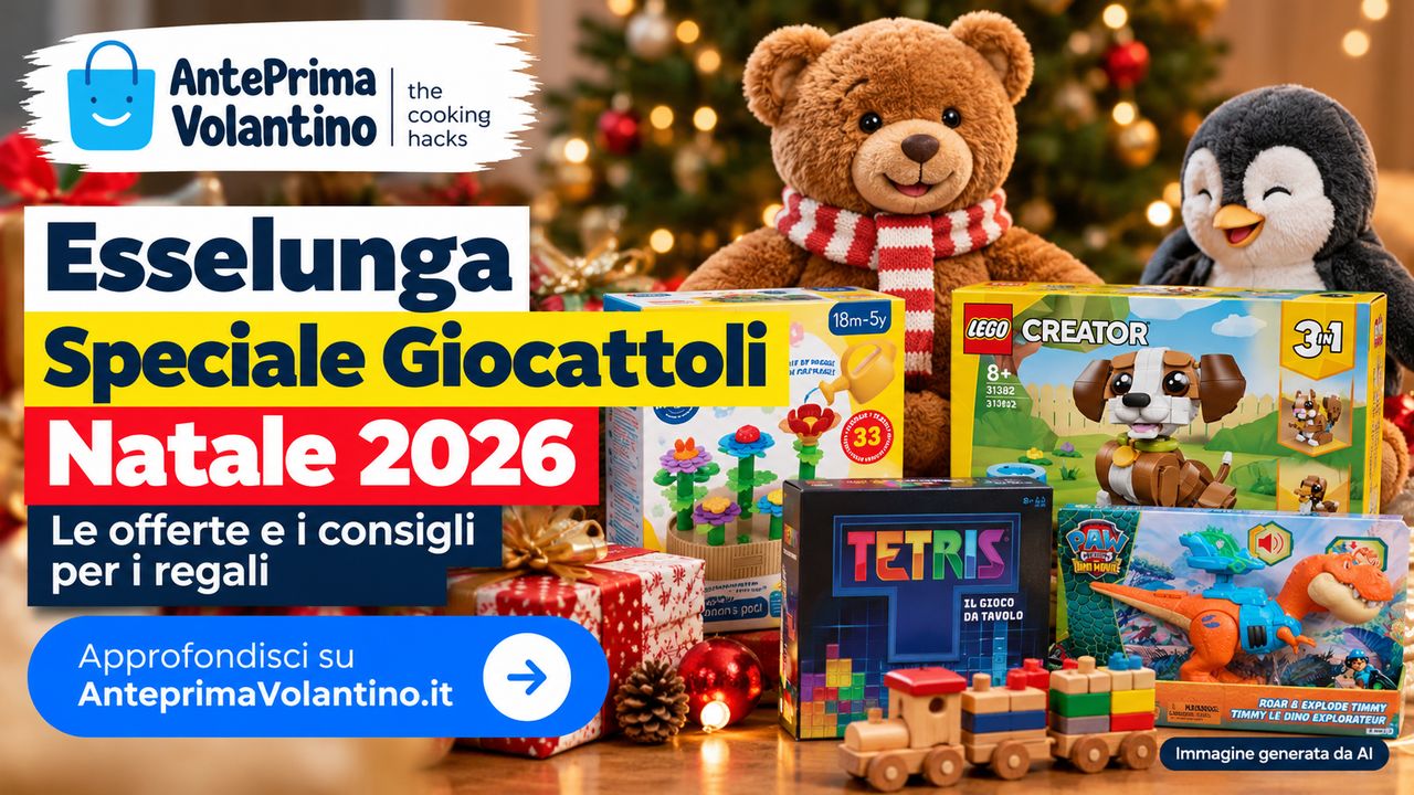Esselunga Speciale Giocattoli Natale 2026, le offerte e come scegliere i regali