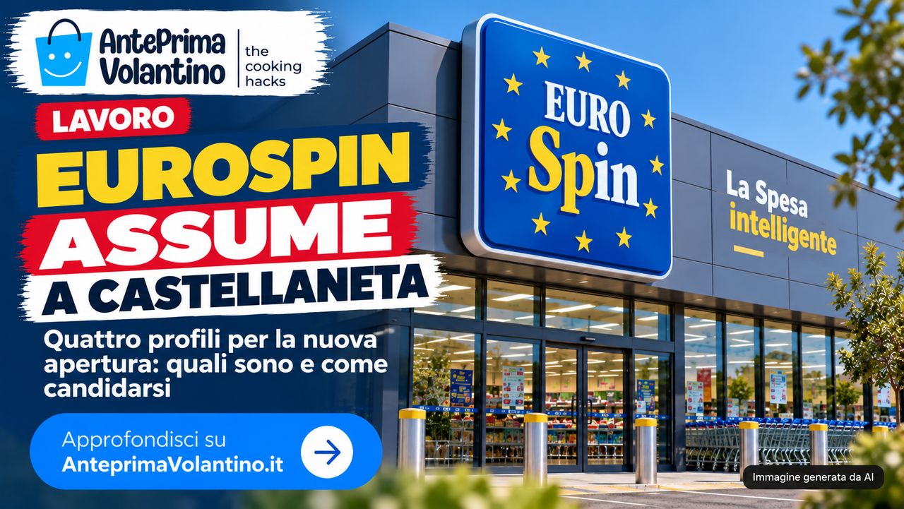Eurospin assume a Castellaneta per la nuova apertura: quattro profili, requisiti e stipendi