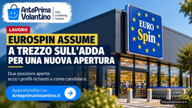 Eurospin assume a Trezzo sull'Adda per una nuova apertura, posizioni aperte e come candidarsi