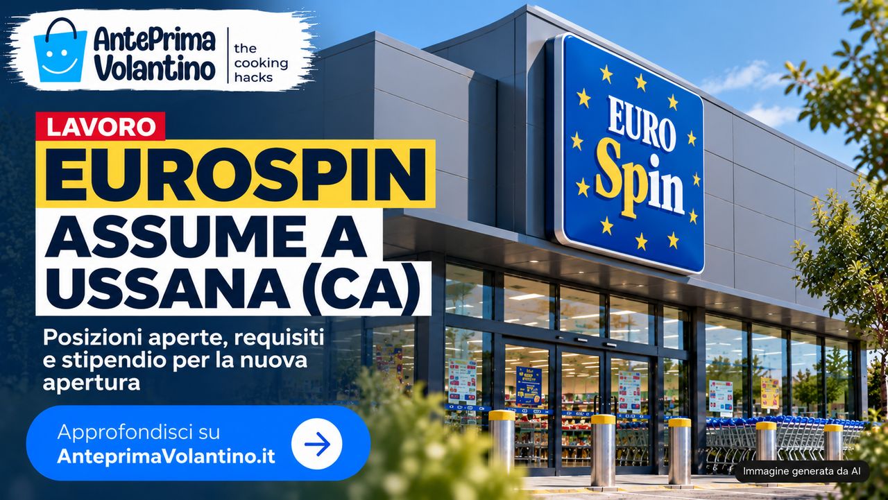 Eurospin assume a Ussana per una nuova apertura: lavoro in gastronomia e macelleria, requisiti e stipendi
