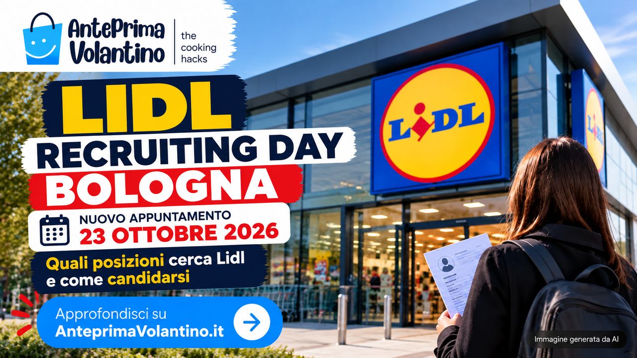 Lidl Recruiting Day Bologna il 23 ottobre 2026, nuove selezioni dopo i due appuntamenti di settembre