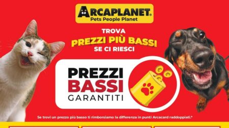 Volantino Arcaplanet dal 15 ottobre 2026