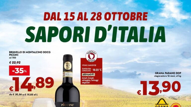 Volantino Bennet dal 15 ottobre 2026