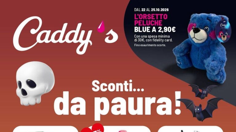 Volantino Caddy's dal 22 ottobre 2026
