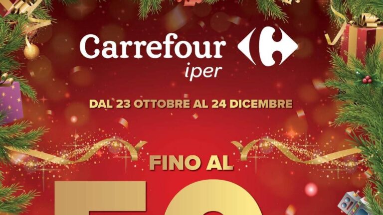 Volantino Carrefour Giocattoli Natale 2026