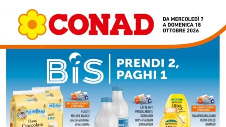 Volantino Conad Campania dal 7 ottobre 2026