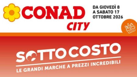 Volantino Conad City Campania dal 8 ottobre 2026