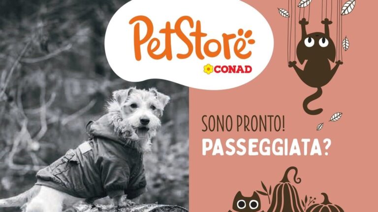 Volantino Conad Pet Store dal 7 ottobre 2026