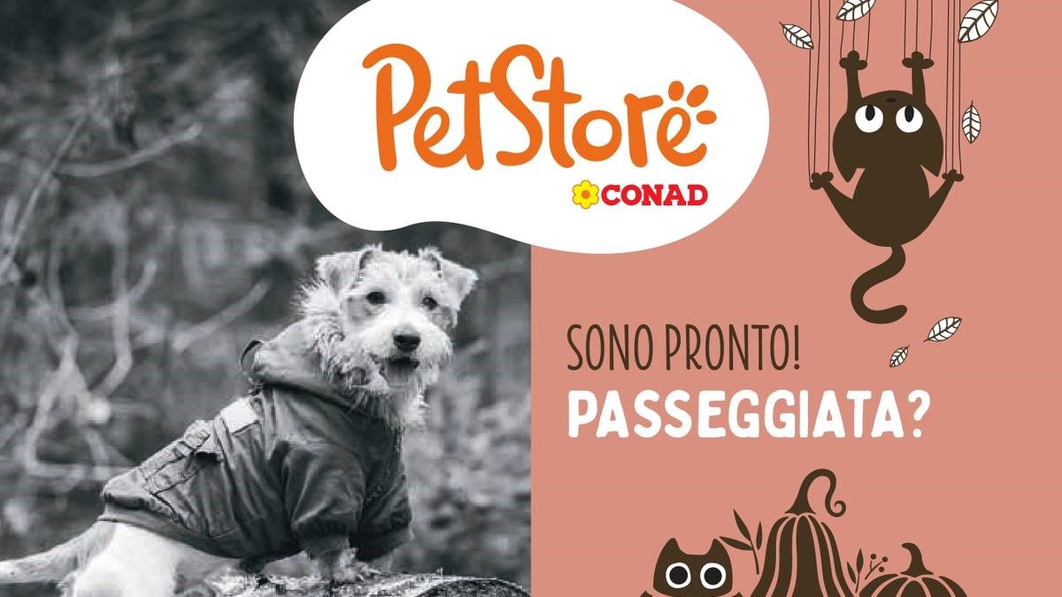 Volantino Conad Pet Store dal 7 ottobre 2026