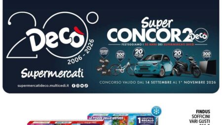 Volantino Decò dal 13 ottobre 2026