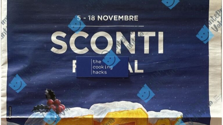 Volantino Esselunga dal 5 novembre 2026