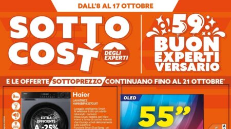 Volantino Expert dal 8 ottobre 2026