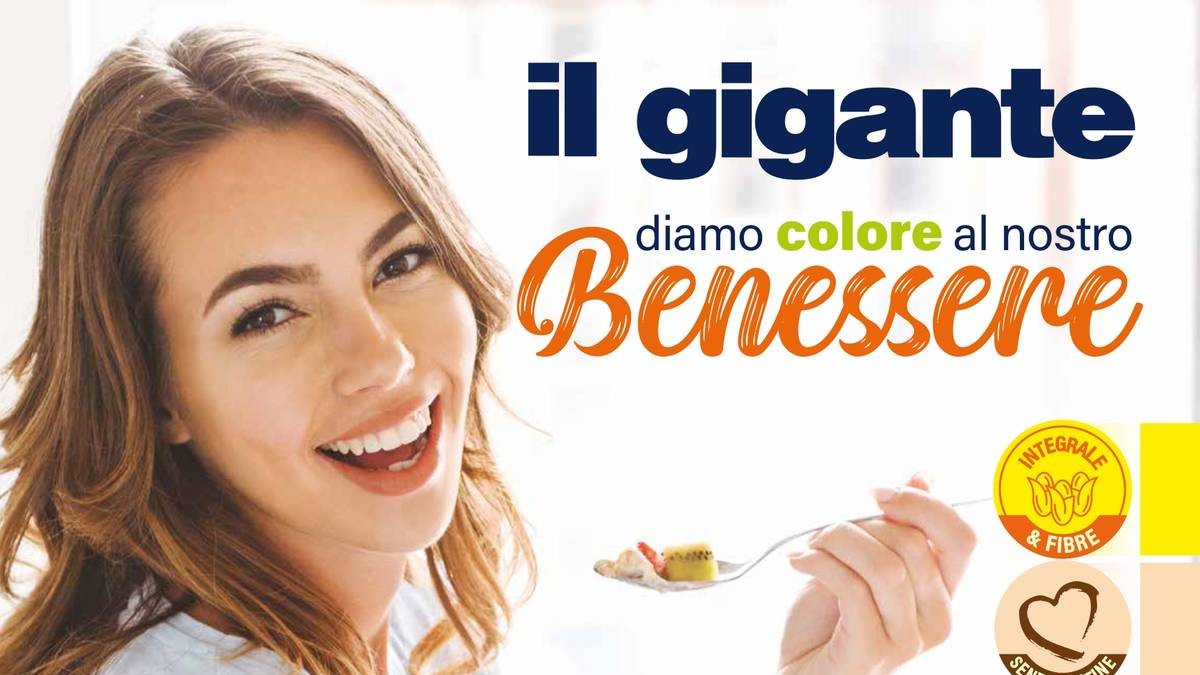 Volantino Il Gigante Benessere dal 22 ottobre 2026