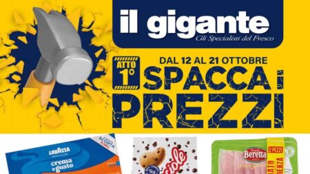 Volantino Il Gigante dal 12 ottobre 2026