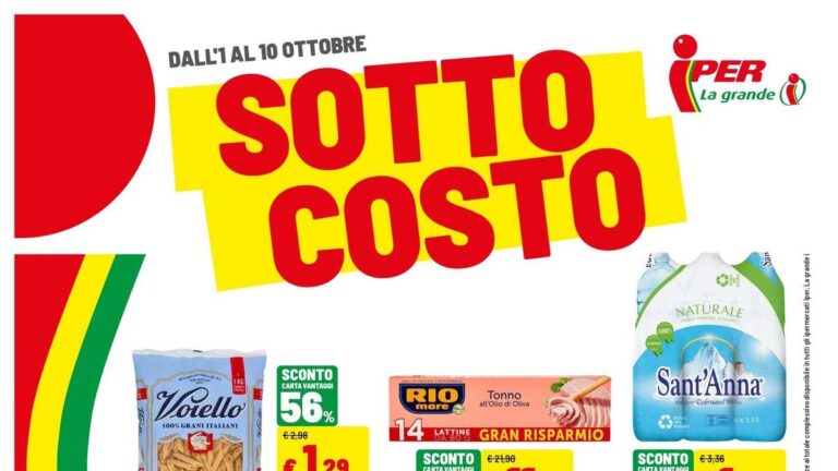 Volantino Iper dal 1 ottobre 2026