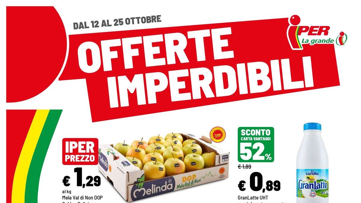 Volantino Iper dal 12 ottobre 2026