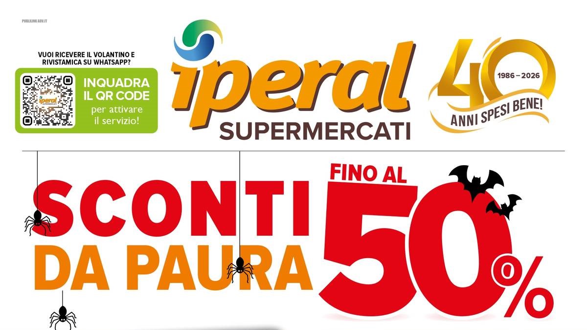Volantino Iperal dal 28 ottobre 2026
